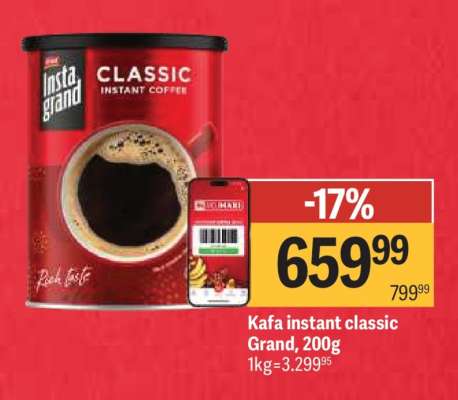Kafa instant classic Grand 200g