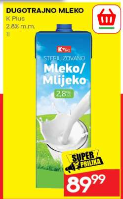 DUGOTRAJNO MLEKO