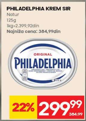 PHILADELPHIA KREM SIR