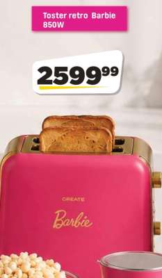 Toster retro Barbie 850W