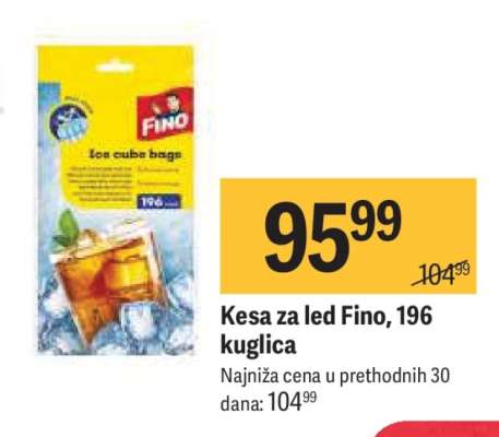 Kesa za led Fino 196 kuglica
