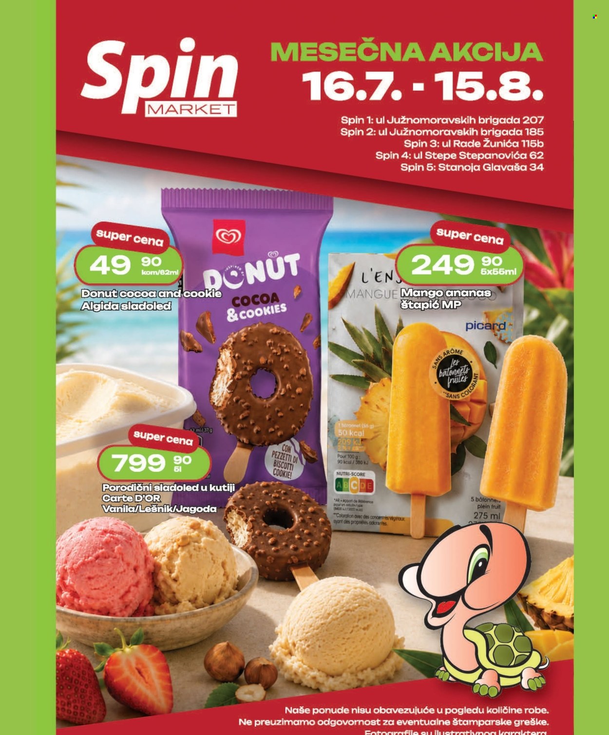 Spin Market katalog - 16.07.2026 - 15.08.2026. Stranica 1