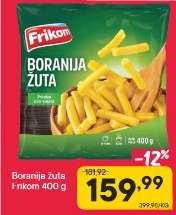 Boranija žuta Frikom 400 g
