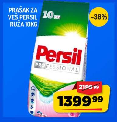 Prašak za veš Persil Ruza 10kg