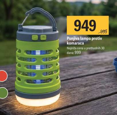 Punjiva lampa protiv komaraca