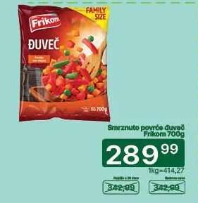 Smrznuto povrće đuveč Frikom 700g