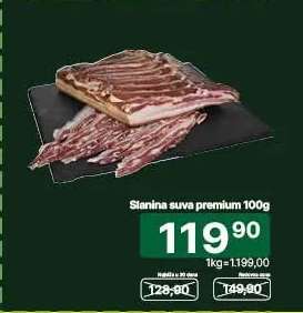 slanina suva premium 100g