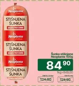 Šunka stisnjena Neoplanta 100g