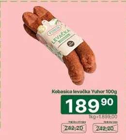 Kobasica Levačka Yuhor 100g