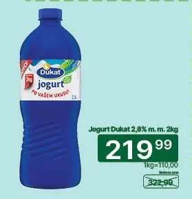 Jogurt Dukat 2,8% m.m. 2kg