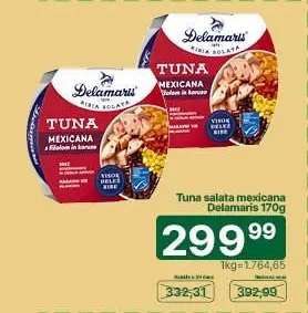 Tuna salata mexicana Delamaris 170g