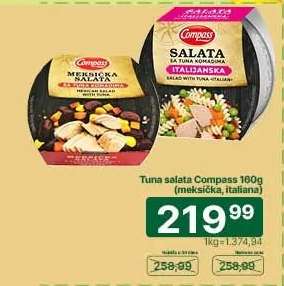 Tuna salata Compass 180g