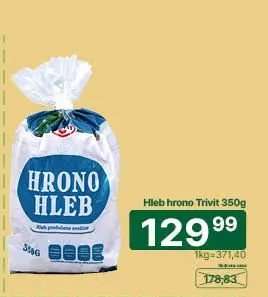 Hleb hrono Trivit 350g
