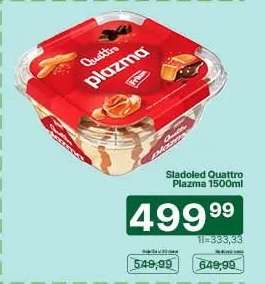 Sladoled Quattro Plazma, 1500ml