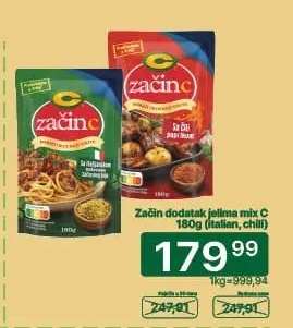 Začin dodatak jelima mix C