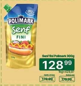 Senf fini Polimark, 300g