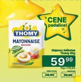 Majonez delikates Thomy 80g