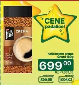 Kafa instant crema Grand, 180g