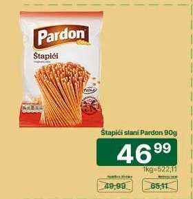 Štapići Slani Pardon 90g