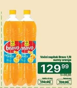 Voćni napitak Bravo 1,5l sunny orange