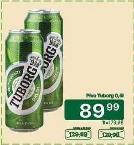 PIVO TUBORG 0,5l