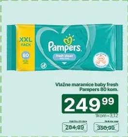 Vlažne maramice baby fresh Pampers 80 kom.