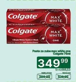 Pasta za zube max white one
