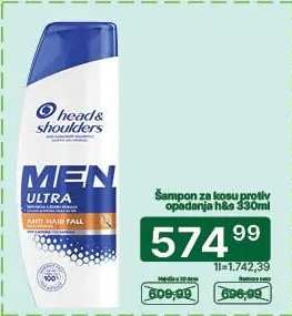 Šampon za kosu protiv opadanja H&S 330ml