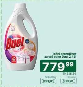 Tečni deterdžent za veš color Duel 2,45l