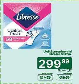 Ulošci dnevni normal Libresse 58 kom.
