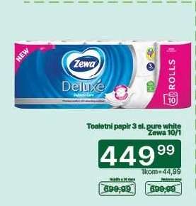 Toaletní papír 3 sl. pure white Zewa 10/1