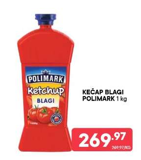Kečap blagi Polimark 1 kg