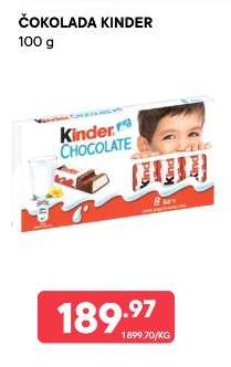 Čokolada Kinder
