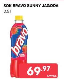Sok Bravo Sunny jagoda