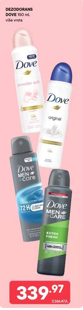 Dezodorans Dove 150 ml