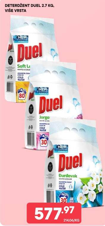 Deterdžent Duel 2.7 kg