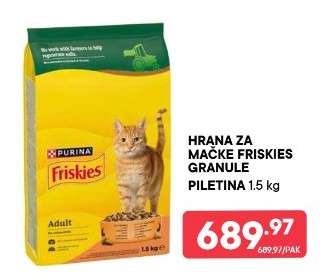 Hrana za mačke Friskies granule