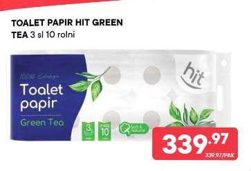 Toalet papir Hit green tea