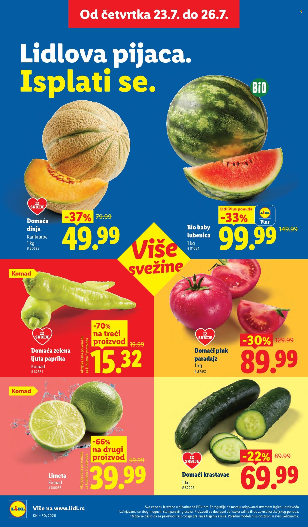 Lidl katalog - 23.07.2026 - 29.07.2026. Stranica 18