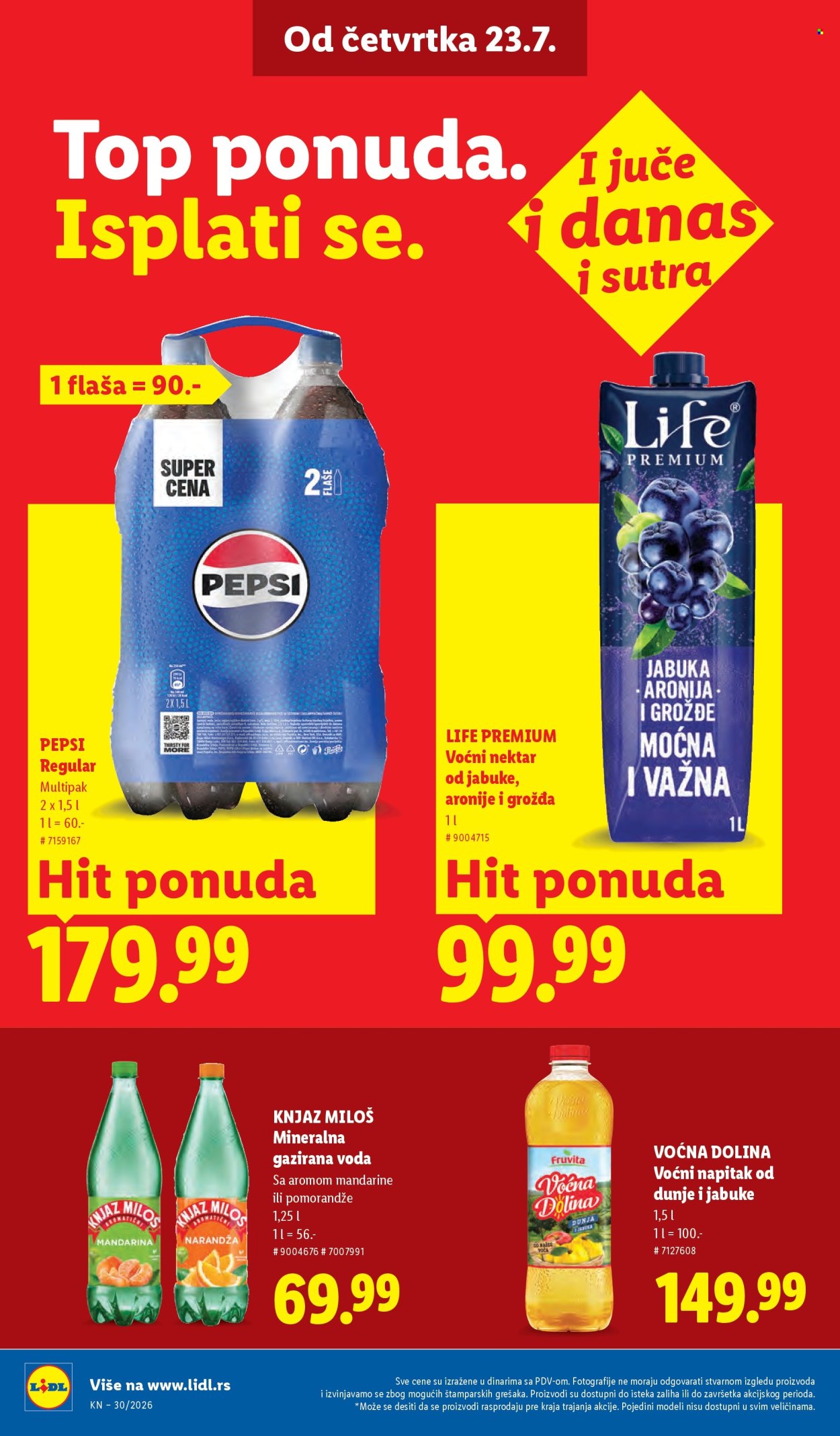 Lidl katalog - 23.07.2026 - 29.07.2026. Stranica 32