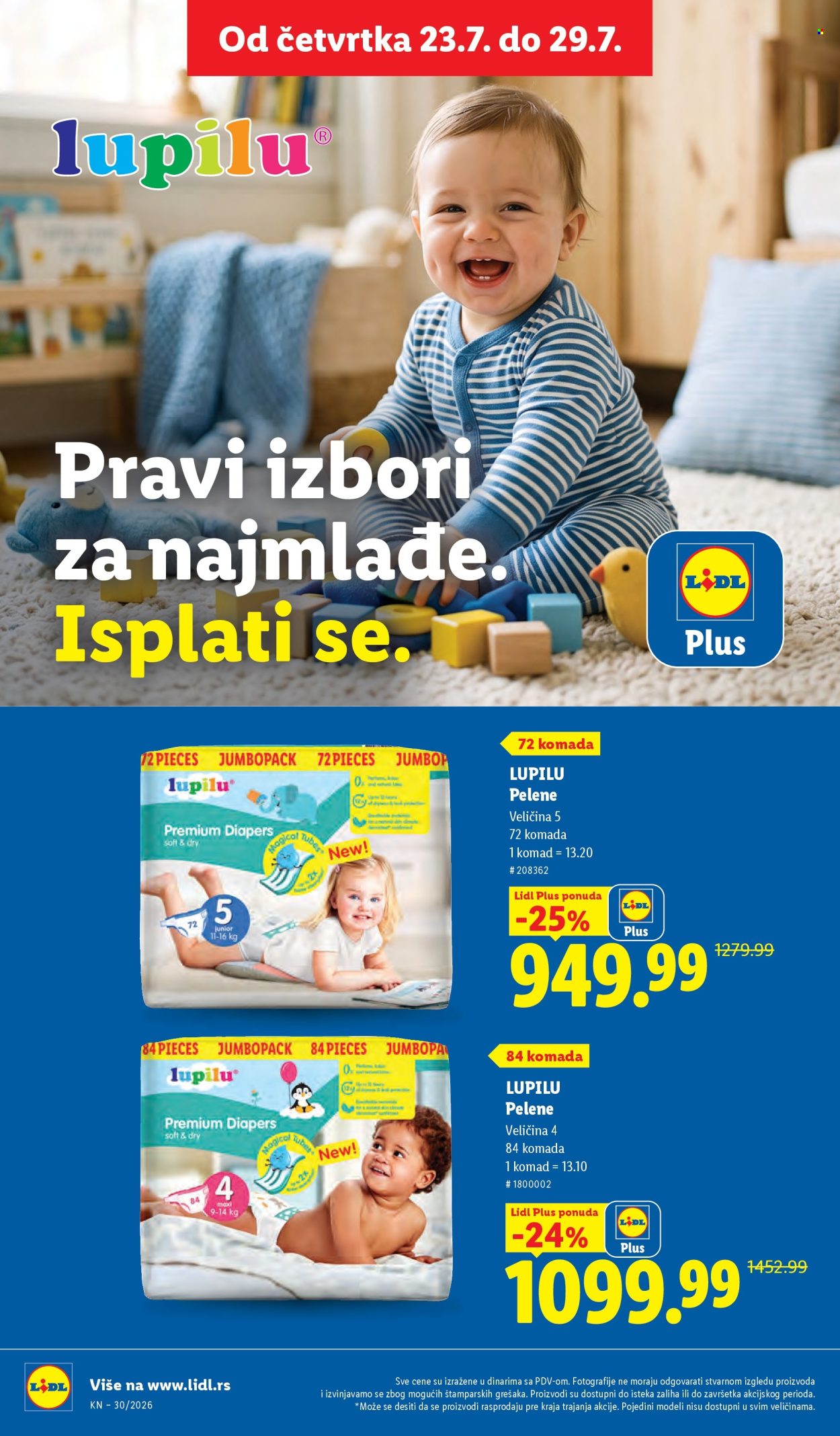 Lidl katalog - 23.07.2026 - 29.07.2026. Stranica 72