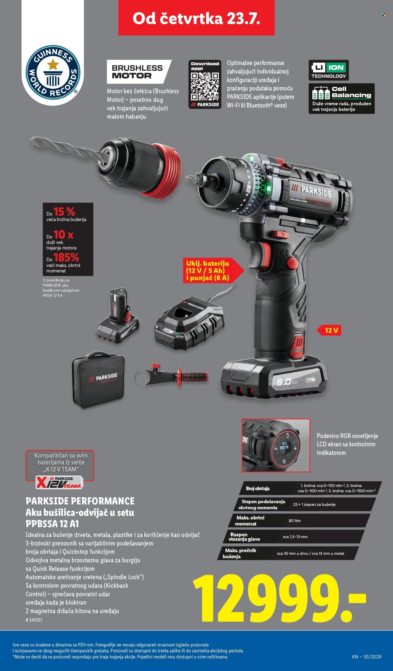 Lidl katalog - 23.07.2026 - 29.07.2026. Stranica 99