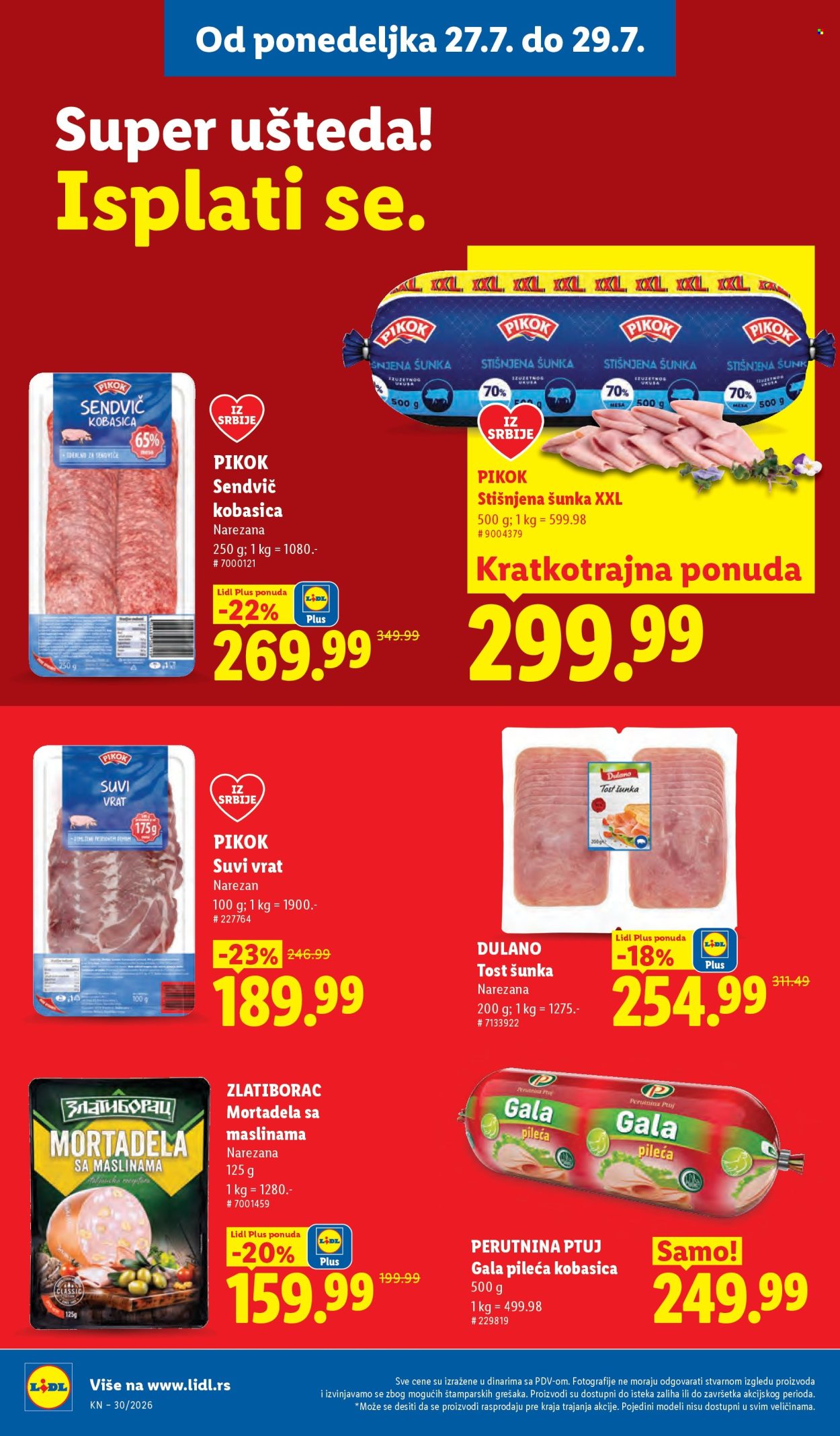 Lidl katalog - 23.07.2026 - 29.07.2026. Stranica 116