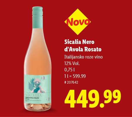 Sicalia Nero d'Avola Rosato
