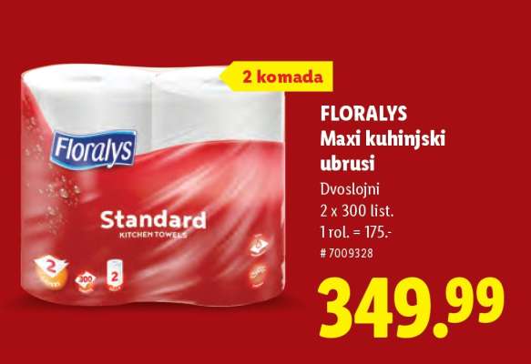 Floralys Maxi kuhinjski ubrusi