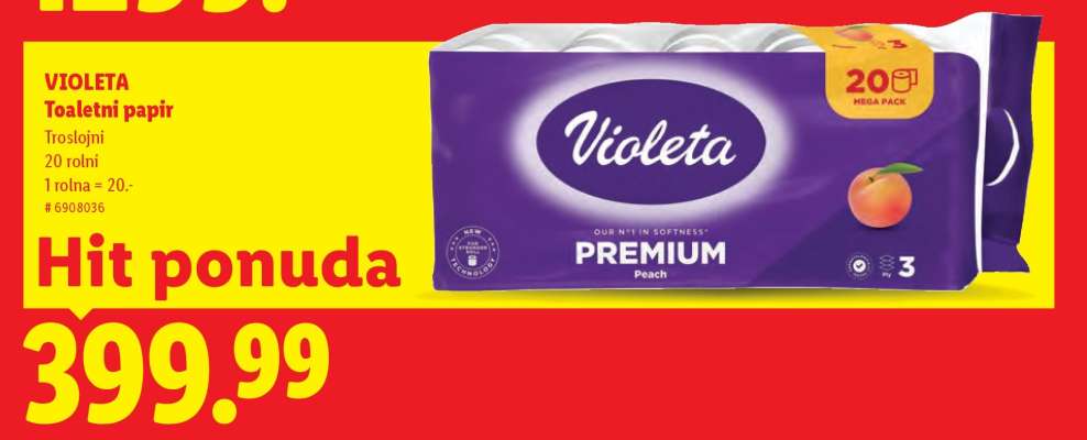 Violeta Toaletni papir