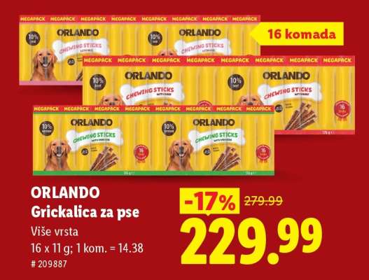 ORLANDO Grickalica za pse