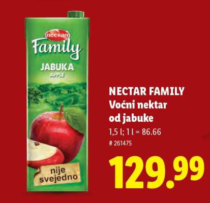 NECTAR FAMILY