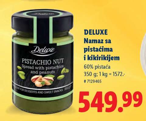 Deluxe Namaz sa pistaćima i kikirikijem
