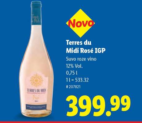 Terres du Midi Rosé IGP
